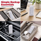 💰 Instant Discount ⏳Portable Emergency Phone Charger AA Battery Powered Power Bank with LED Flashlight