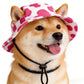 Summer Puppy Bucket Hat with Ear Holes