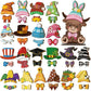 Interchangeable Wooden Seasonal Animal Decor