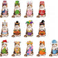 Interchangeable Wooden Seasonal Animal Decor