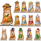 Interchangeable Wooden Seasonal Animal Decor
