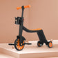 Multifunctional convertible 3-wheel scooter for kids