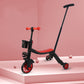 Multifunctional convertible 3-wheel scooter for kids