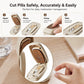 ⚡ Quick & Easy Pill Splitter 💊 Portable Pill Cutter Splitter