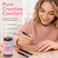 💅24-Color Dual-Tip Nail Art Pens – Easy DIY Nail Designs