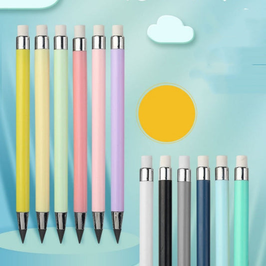 ✏️ Everlasting Pencil with Eraser – No Sharpening Needed, Break-Resistant Writing Pencil