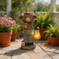 Solar Powered Highland Cow Night Light