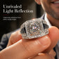 ✨50%✨Elegant Sparkly Square Halo Ring
