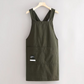 Criss-Cross Back Apron with Large Pocket