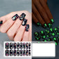 Glow Halloween Nail Wraps