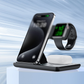 🔋 3-in-1 Wireless Charging Station – Charge Your Phone, Watch & Earbuds Together ✨