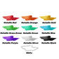 Cosmetic Grade Temporary Tattoo Markers for Skin, 10/15 Vibrant Colors Flexible Brush Tip Pens,, High Detail, Face Makeup Halloween, None Toxic, Office Stationery Writing Tool