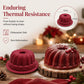 🍰✨ Spiral Silicone Cake Mold – Flexible Non-Stick Bundt Mold for Beautiful Homemade Cakes
