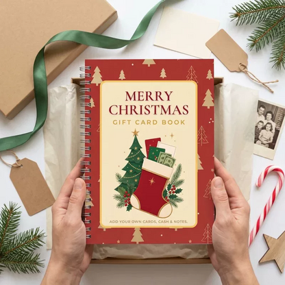 Christmas Gift Card Book