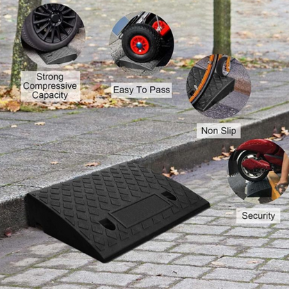 Portable Lightweight Curb Ramp for Driveways