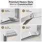 Foldable Stainless Steel Trash Bag Holder for Kitchen & Desktop