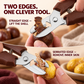 Score & Peel Chestnuts in Seconds! 2-in-1 Chestnut Shear