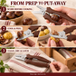 Score & Peel Chestnuts in Seconds! 2-in-1 Chestnut Shear