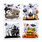 Halloween Self Adhesive Treat Bags for Cookies Packaging