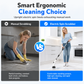 Multi-Function Electric Spin Scrubber with Extendable Handle