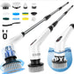 Multi-Function Electric Spin Scrubber with Extendable Handle