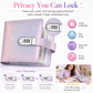 Glitter Lockable Budget Binder for Cash Savings