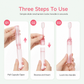 2-Piece Portable Travel Detachable Toothbrush Set