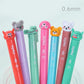 Multicolor Erasable Gel Pen Set