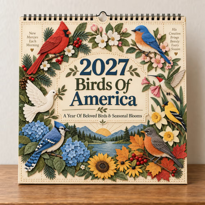 2027 Birds of America Wall Calendar