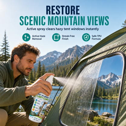 Tent Transparent TPU Window Cleaner Spray