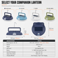 Portable Solar Rechargeable LED Camping Light