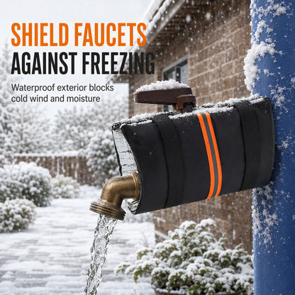 Outdoor Faucet Cover for Winter Freeze Protection