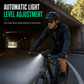 Rechargeable Bright LED Night Riding Bicycle Headlight