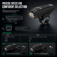 Rechargeable Bright LED Night Riding Bicycle Headlight