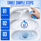 Clean Toilet Bowls Instantly! Deep Cleaning Foaming Mousse