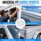 Universal 25.4mm PVC RV Drip Rail Gutter Trim 25ft Waterproof Exterior Molding Insert for RVs and Houses