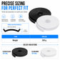 Universal 25.4mm PVC RV Drip Rail Gutter Trim 25ft Waterproof Exterior Molding Insert for RVs and Houses