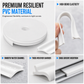 Universal 25.4mm PVC RV Drip Rail Gutter Trim 25ft Waterproof Exterior Molding Insert for RVs and Houses