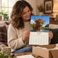 2027 Grumpy Highland Cows A4 Wall Calendar