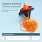 Handheld Spiral Vegetable Slicer and Grater