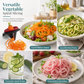 Handheld Spiral Vegetable Slicer and Grater