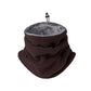 🧣 Winter Cycling Neck Warmer – Double-Layer Fleece Wind Protection