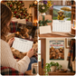 2027 Grumpy Highland Cows A4 Wall Calendar