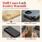 Christmas Tree Art Deco Glitter Casing - Shockproof TPU Cellphone Case with Anti-Slip Grip, Durable All-Around Protection