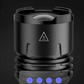 High-Intensity LED Laser Flashlight with Zoom