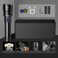 High-Intensity LED Laser Flashlight with Zoom
