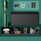 High-Intensity LED Laser Flashlight with Zoom