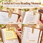 Gold Jesus Cross Bible Bookmarks and Paper Clips