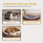 🐾 Enclosed Plush Pet Bed – Cozy Cave-Style Sleeping Space for Cats & Dogs
