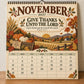 2027 Psalms of Comfort and Strength Wall Calendar